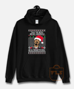 OnCoast Snoop Dog Fo Shizzle Dizzle Ugly Christmas Hoodie