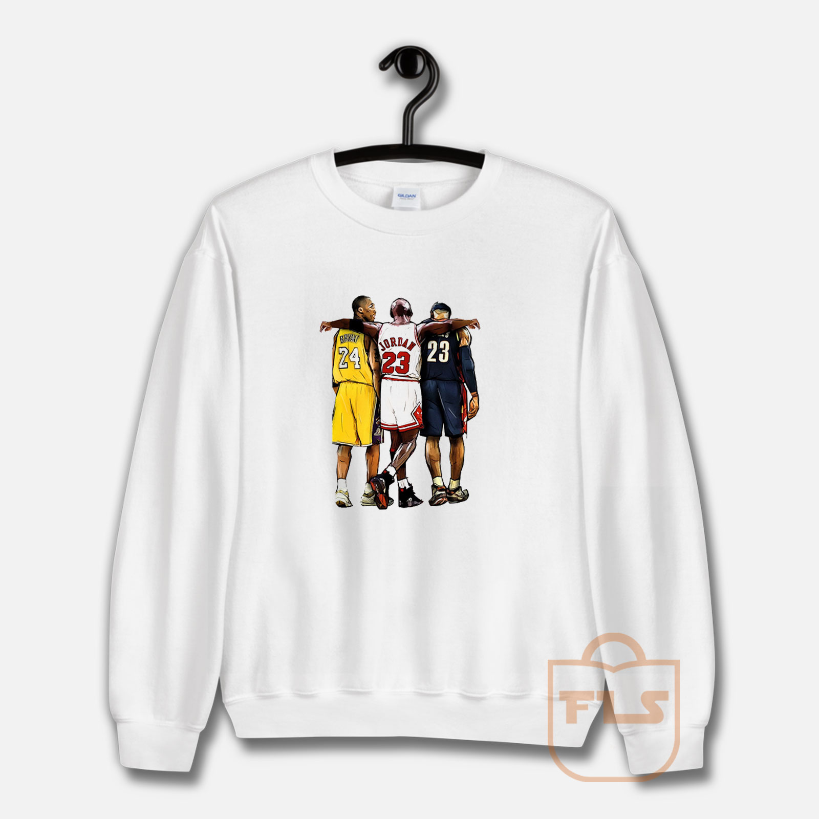 Kobe Bryant Michael Jordan Lebron James Graphic Shirt - High