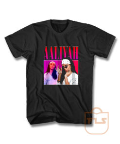 AALIYAH Vintage 90s Inspired T Shirt