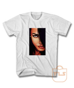 Aaliyah Face T Shirt