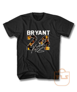 Bryant Number 24 Signature T Shirt