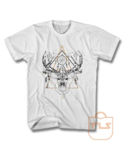 Deer Mandala Boho Style T Shirt