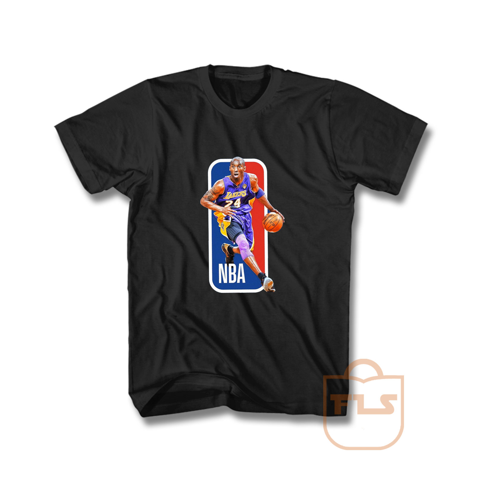 Kobe Bryant NBA Logo T Shirt- FEROLOS.COM