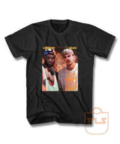 Lebron James and Alex Caruso White Men Can't Jump T Shirt