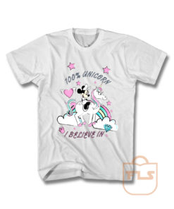 Minnie Mouse 100 Unicorn T Shirt