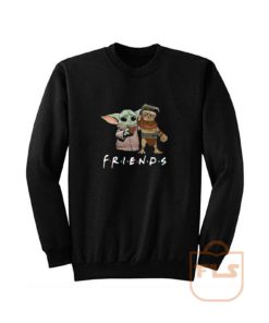 Baby Yoda Babu Frik Friends Sweatshirt