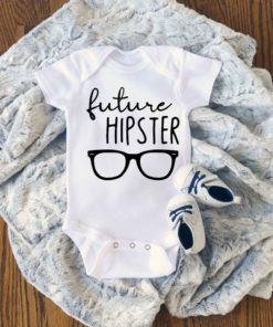 Future Hipster Baby Onesie