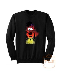 Goofy Character Face Sweatshirt