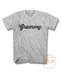 Grammy Baseball Font T Shirt