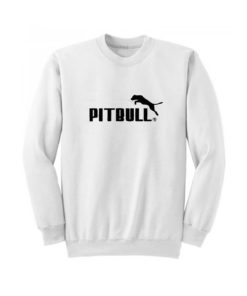 Pitbull Puma Parody Sweatshirt