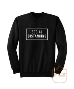 Social Distancing Box Sweatshirt