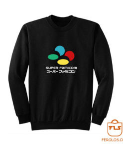 Super Famicom Tribute Japanese Sweatshirt