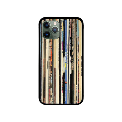 Classic Rock Vinyl Records iPhone Case