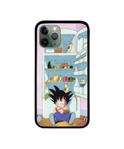 Kid Goku Eat All iPhone Case
