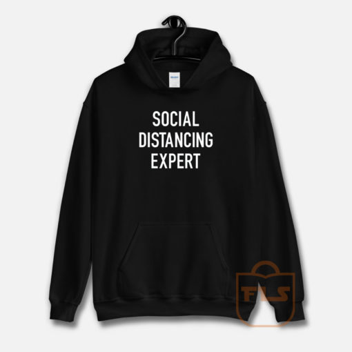 Sosial Distancing Expert Hoodie