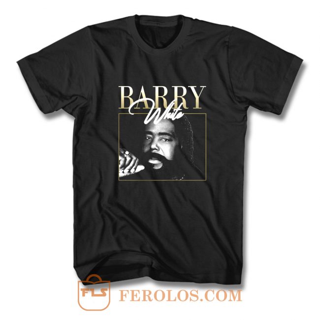 t shirt barry white