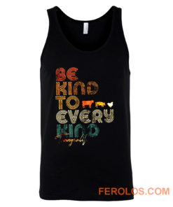 Be Kind To Every Kind Vegan Retro Tank Top