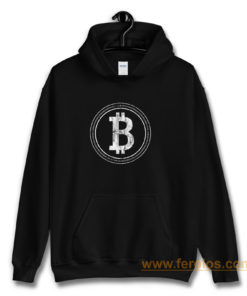 Bitcoin Blockchain Cryptocurrency Electronic Cash Mining Digital Gold Log In Hoodie