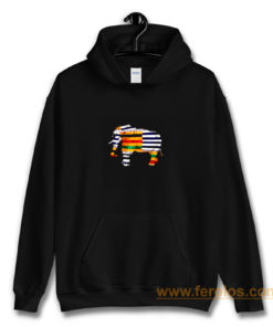 Black Pride Melanin Elephant Hoodie