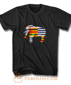 Black Pride Melanin Elephant T Shirt