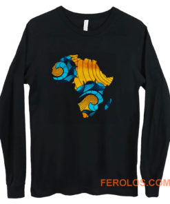 Black Pride Melanin Map Of Africa Long Sleeve