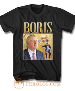 Boris Johnson Prime Minister Brexit Conservative Homage T Shirt