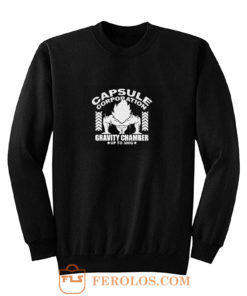 Capsule Corp Gravity Chamber Sweatshirt