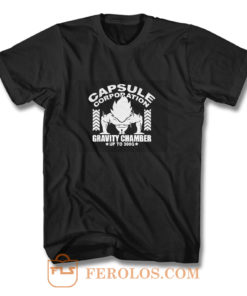 Capsule Corp Gravity Chamber T Shirt