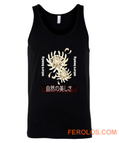 Chrysanthemum Japanese Art Tank Top