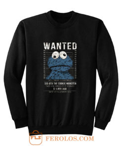 Cookie Smuggler Monster Funny Sweatshirt