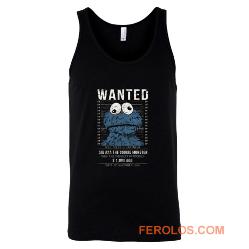 Cookie Smuggler Monster Funny Tank Top