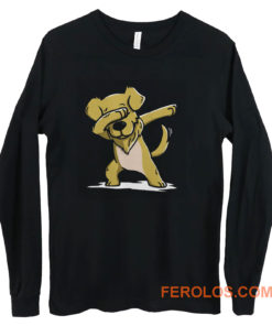 Dabbing Golden Retriever Long Sleeve