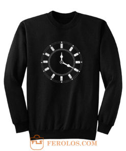 Domino Clock Dominoes Tiles Puzzler Game Sweatshirt