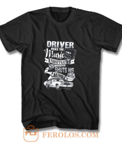 Driver Picks The Music T Shirt