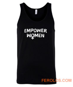Empower Women Feminism Slogan Tank Top