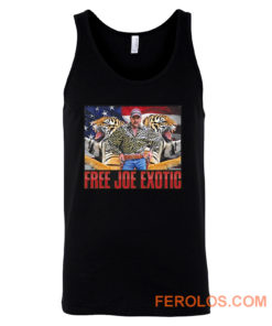 Free Joe Exotic Tiger King Tank Top