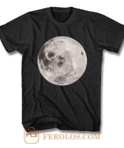 Full Moon Grunge T Shirt