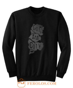 Gotham City Map Sweatshirt