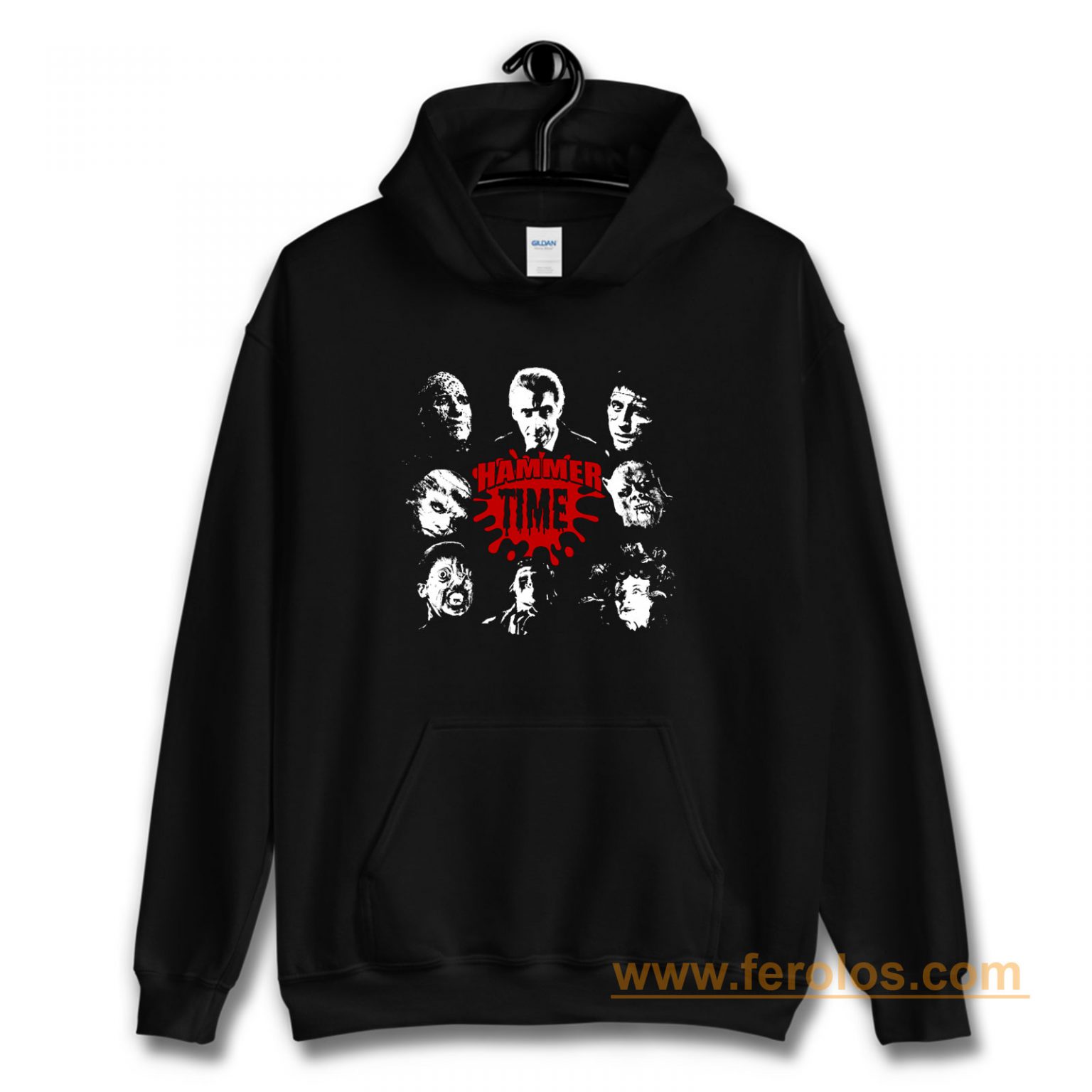 Hammer Time Horror Hoodie | Ferolos