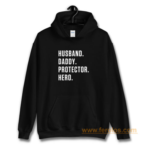 Husband Daddy Protector Hero Hoodie