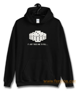 It Just Takes One To Fall Tiles Puzzler Game Hoodie