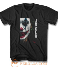 Joker Half Face T Shirt