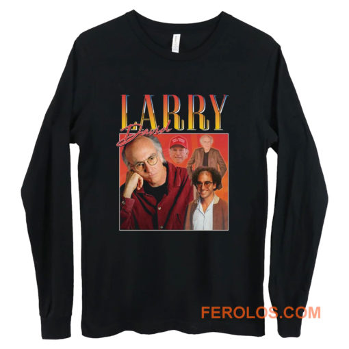 Larry David Comedian Icon Homage Long Sleeve