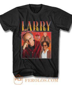 Larry David Comedian Icon Homage T Shirt