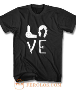 Love Hair Equipment T Shirt