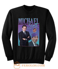 Michael Scott Homage Retro The Office Sweatshirt