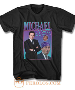 Michael Scott Homage Retro The Office T Shirt