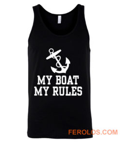 My Boat My Rules Tank Top