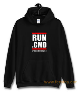 RUN CMD Computer Programmer Hoodie