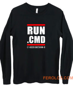 RUN CMD Computer Programmer Long Sleeve